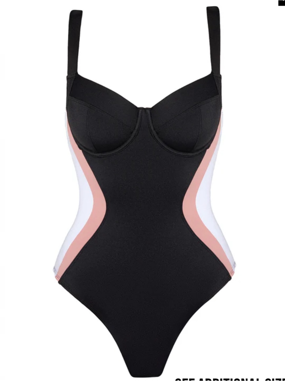 TA3 Lifty - Contour Black/Rose/White
Medium / H Cup